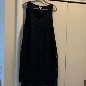 J.Jill two tiered lace dress